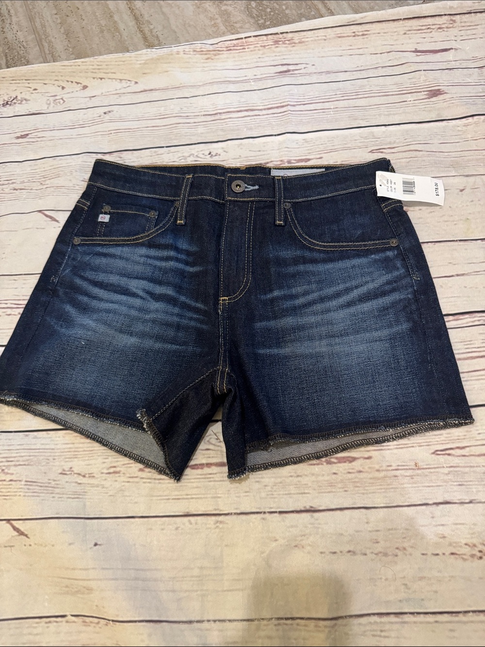 NWT AG Adriano Goldschmied Denim Shorts. Size 26R